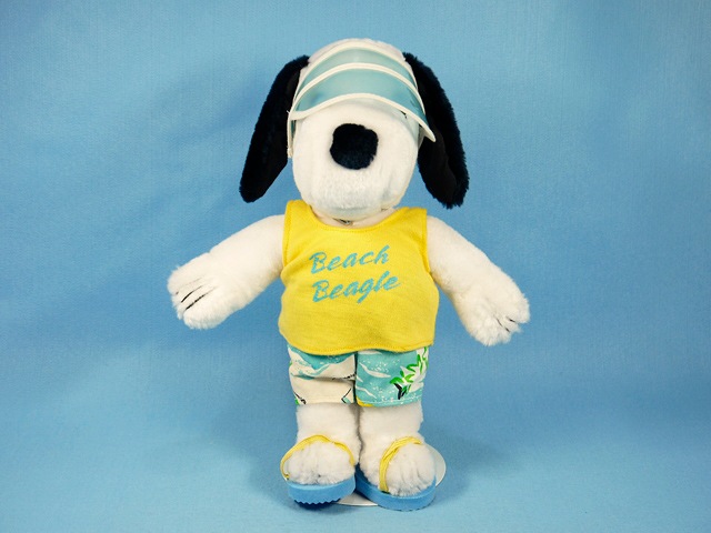 ビンテージ Applause 80' スヌーピー Beach Beagle ぬいぐるみ