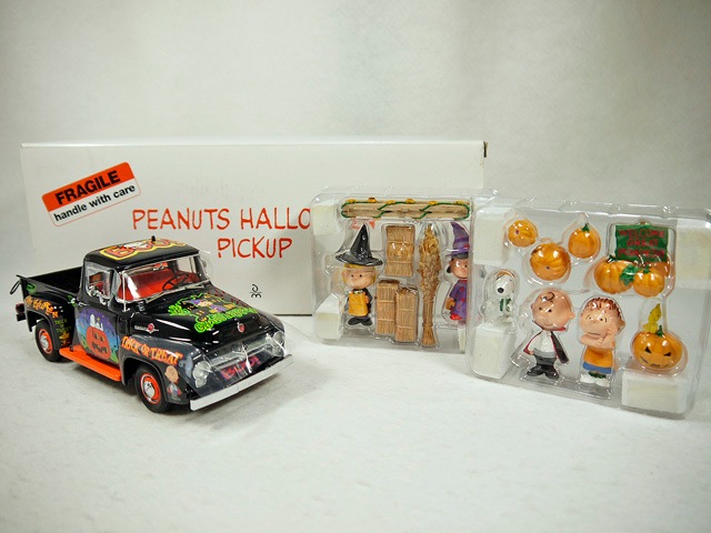 送料無料】ビンテージ Danbury Mint PEANUTS HALLOWEEN PICKUP 箱入り