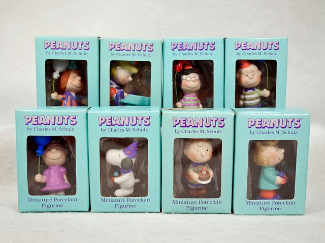 ビンテージ Willitts '90 スヌーピー 40th Anniversary Figurines 40