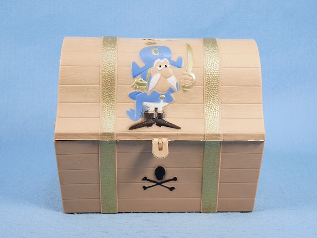 ビンテージ '70s キャプテン・クランチ Treasure Box Bank 宝箱バンク