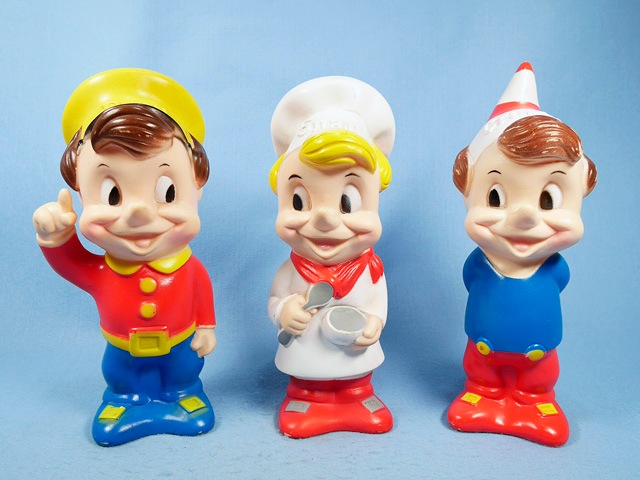ビンテージ '70s Kellogg's シリアル ケロッグ トリオ 3体セット