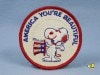 �ӥ�ơ�����Determined  '70s  ���̡��ԡ� Peanuts Patch  ��åڥ�  AMERICA