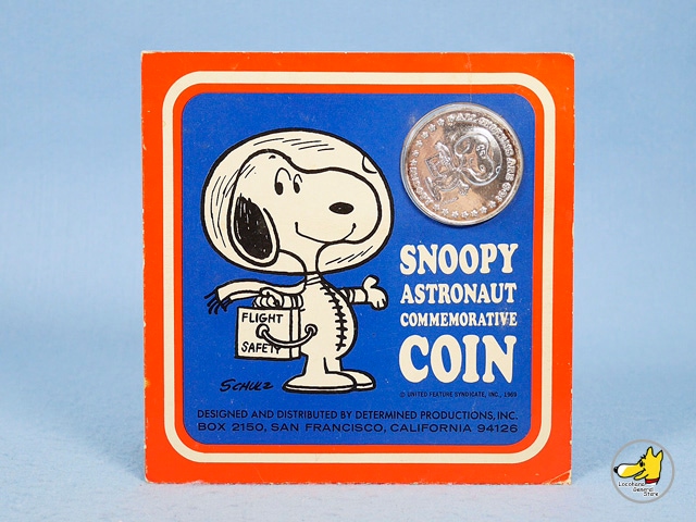 1969年発行 SNOOPY スヌーピー アストロノーツ コイン