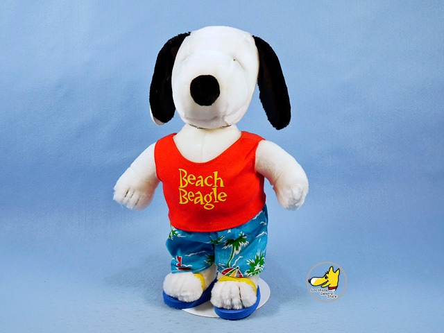 ビンテージ Determined '90s スヌーピー Plushドール Beach Beagle