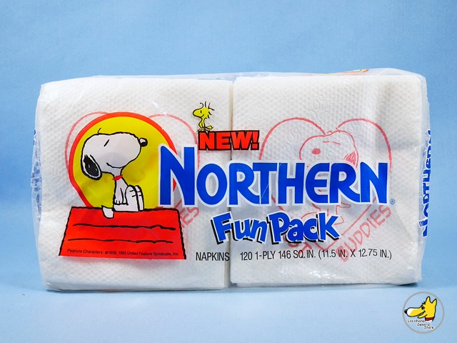 スヌーピー NORTHERN Fun Pack ペーパーナプキン 120シート