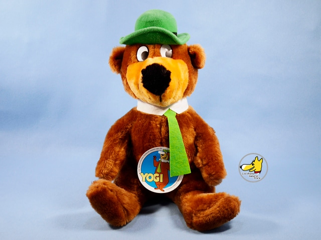 ビンテージ Mighty Star '80 Hanna Barbera Yogi Bear ヨギベア Plush