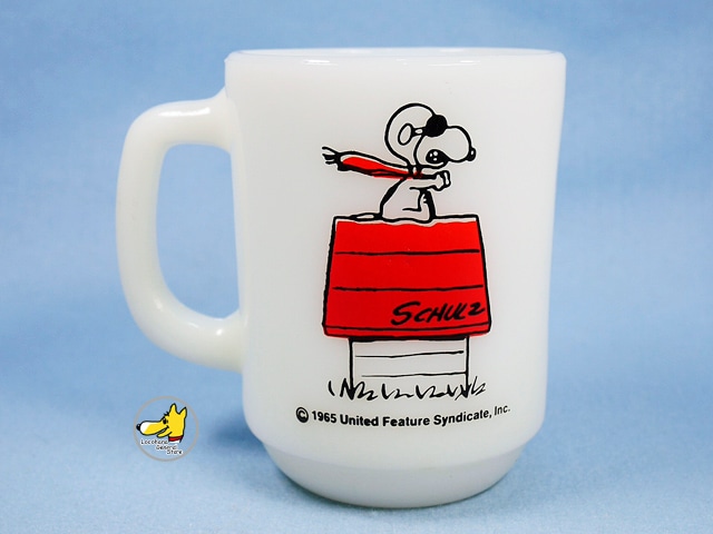 ファイヤーキング fireking SNOOPY スヌーピーレッドバロン マグ