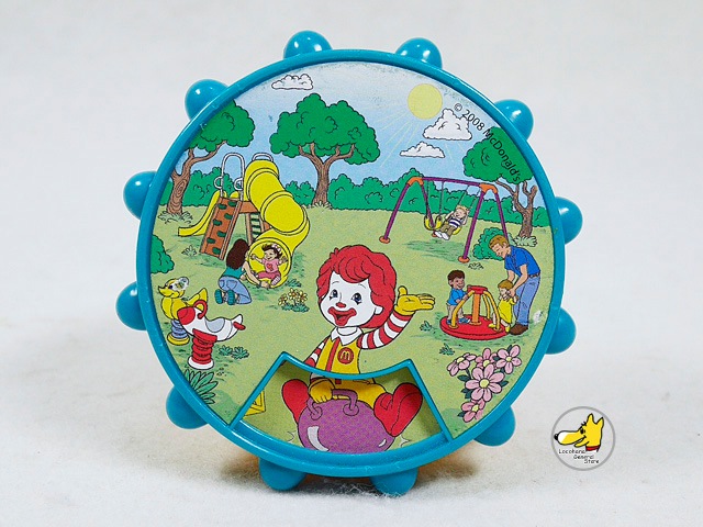 Mcdonald's '08 ミールトイ Baby Ronald ベビーロナルド 回転パズル