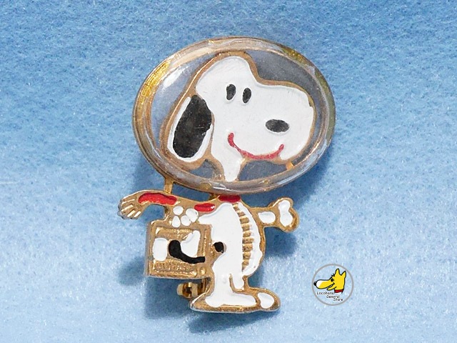 ビンテージ Aviva '72 スヌーピー アストロノーツ Pin | ビンテージ