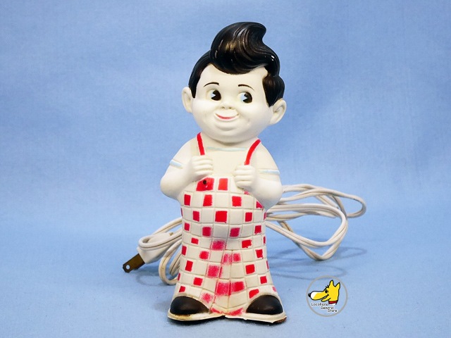 ビンテージ '70s BIG BOY ビックボーイ ポータブル ランプ-Locohana General Store 大阪スペシャル BIG BOBS 1970’s BOY ランプ ビンテージ ソフビ ビッグボーイ ノベルティグッズ