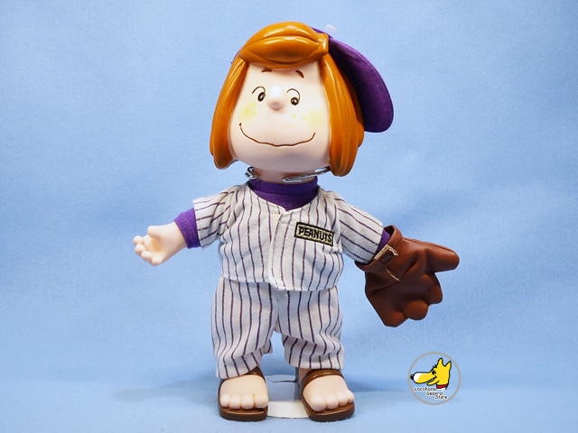 ビンテージ Determined 90s スヌーピー ベースボール Plush ドール ペパーミントパティ ビンテージ ピーナッツ ドール ぬいぐるみ ぬいぐるみ Locohana General Store