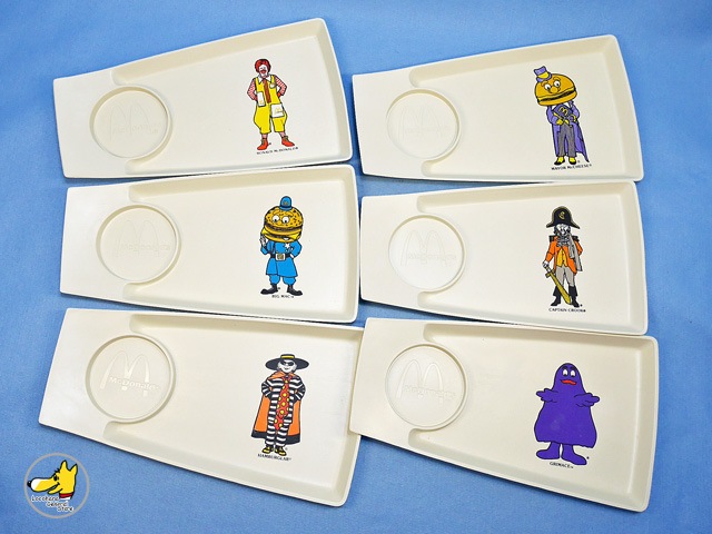 ビンテージ Mcdonald's '70s マクドナルド ドライブスルー トレイ 6P