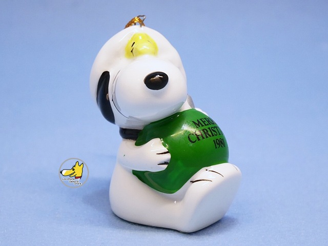 ビンテージ Determined '81 スヌーピー オーナメント ドール