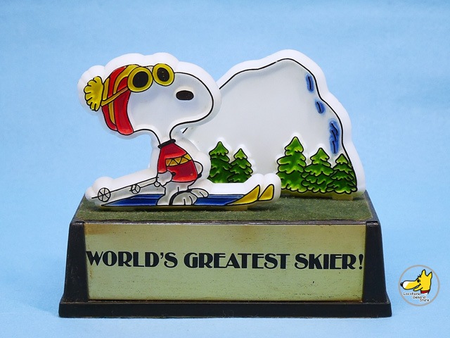 ビンテージ Aviva 1970～80's スヌーピー トロフィー Wサイズ WORLD'S