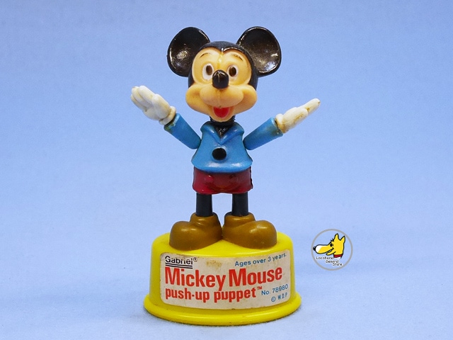 【楽天最安値に挑戦】 Mouse Mickey 70's Gabriel ビンテージ Push-up ミッキー Puppet その他