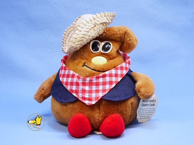 ビンテージ Nestle '84 Morsel Family Milky Plush ドール 麦わら帽子