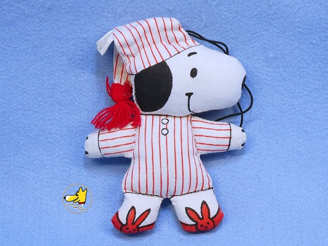 ビンテージ Determined '70s スヌーピー Christmas Doll Ornament