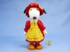 ビンテージ　Knickerbocker '83 スヌーピー　Dress-Up Doll ベル　Old Fashioned