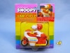 ビンテージ　ITT　'80s　スヌーピー　Jump Cycle Motorized Toy　パック入