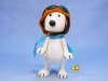 ビンテージ　Determined '68　スヌーピー Pocket Doll Flying Ace ソフビ