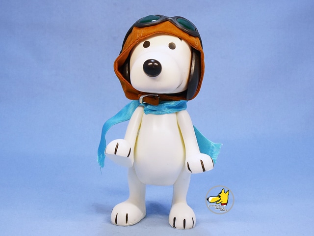 ビンテージ Determined '68 スヌーピー Pocket Doll Flying Ace ソフビ