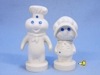 ӥơPillsbury'74ɥܡPoppin Fresh & Poppie FreshS&P Shaker