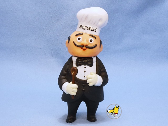 ビンテージ マジックシェフ バンクフィギュア アドバタイジング アメリカ7 ビンテージ Magic Chef '80s マジック シェフ ソフビ バンク