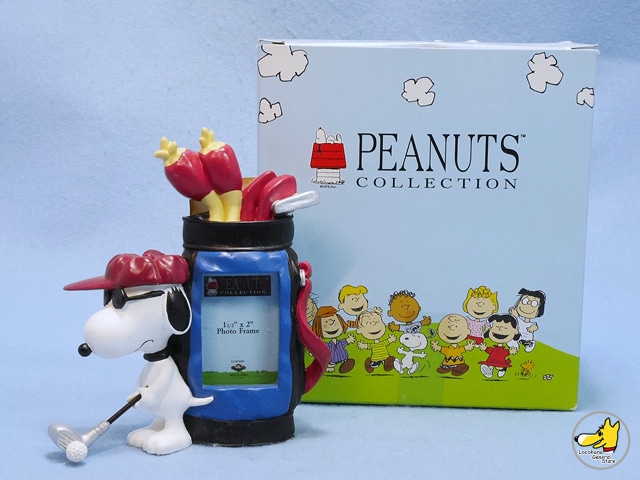 ビンテージ WESTLAND スヌーピー Snoopy Playing Golf フォトフレーム