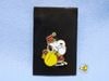ビンテージ　Aviva 1970〜80's　スヌーピー　Pin 　サンタ　新品台紙付