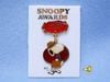 ビンテージ　Aviva 1970〜80's　スヌーピー　AWARDS Pin  “BUSINESSMAN”  新品台紙付