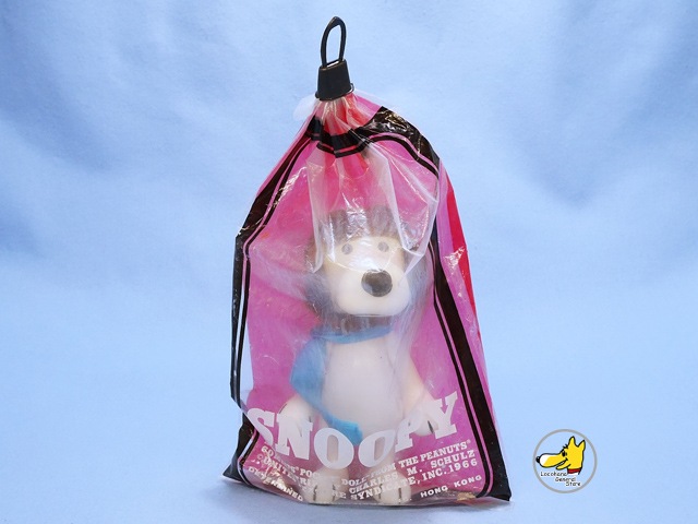 ビンテージ Determined '68 スヌーピー Pocket Doll Flying Ace ソフビ