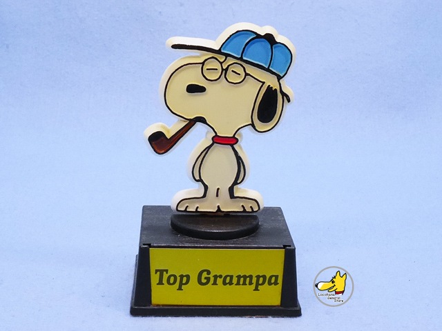 ビンテージ Aviva 1970～80's スヌーピー トロフィー Top Grampa