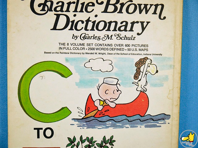ビンテージ Charlie Brown Dictionary チャーリーブラウン