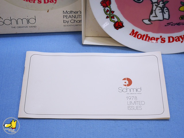 �ӥ�ơ�����Schmid  '78  ���̡��ԡ� Mother's Day 1978ǯ��Plate���ɳݤ���Ȣ��