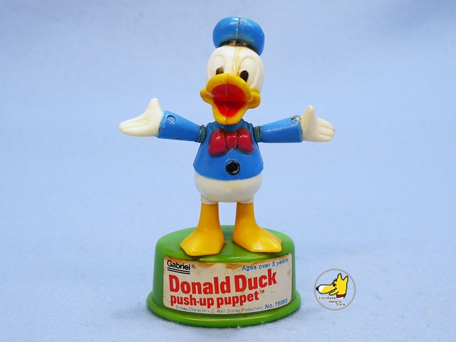 �ӥ�ơ�����Gabriel��70's��Donald Duck��Push-up Puppet���ɥʥ�ɥ��å����ץå��奢�å� �ѥڥå�