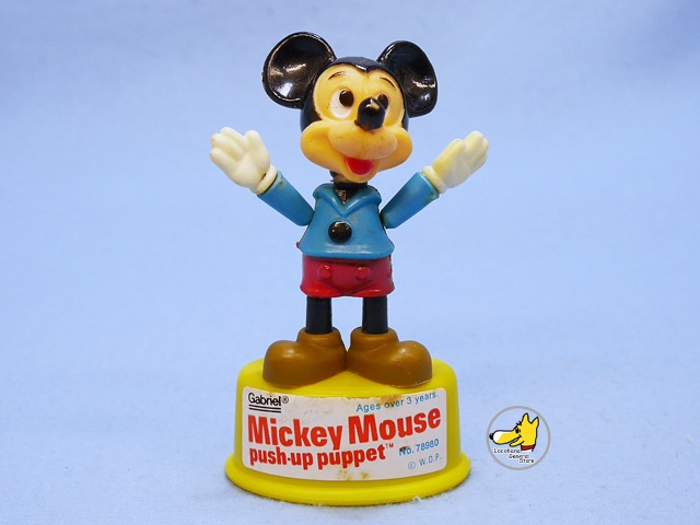 �ӥ�ơ�����Gabriel��70's��Mickey Mouse��Push-up Puppet���ߥå����ޥ������ץå��奢�å� �ѥڥå�