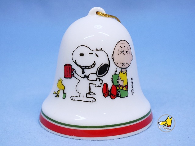 ビンテージ Determined '70s スヌーピー Christmas Bell オーナメント