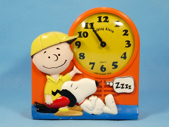 ��OUTLET�ۥӥ�ơ�����Determined 70�� ���̡��ԡ� Snoopy and Charlie Brown Talking Alarm Clock