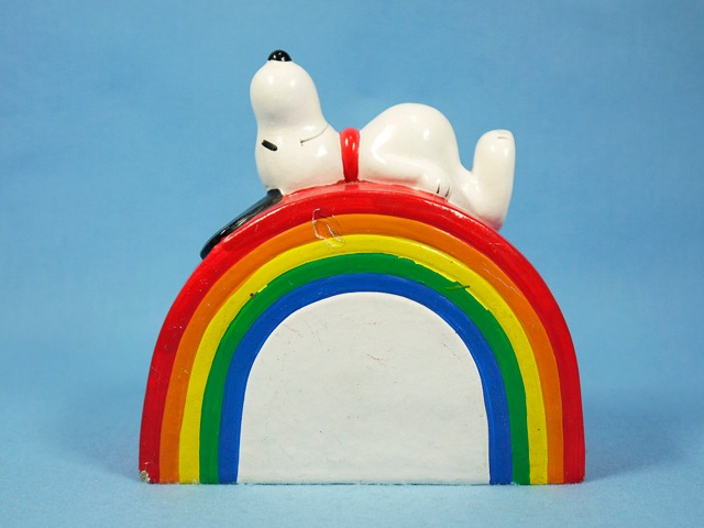 ビンテージ Determined 70' スヌーピー Rainbow Bank | ビンテージ