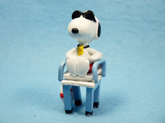 ビンテージ Applause 90' スヌーピー PVC フィギュア JOE COOL ライフ