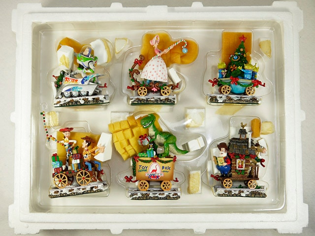 送料無料】TOY STORY 2 Danbury Mint クリスマストレイン 6個セット