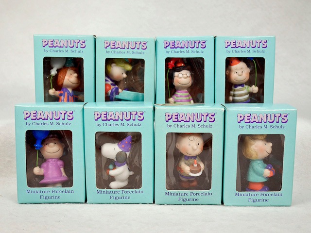 ビンテージ Willitts '90 スヌーピー 40th Anniversary Figurines 40