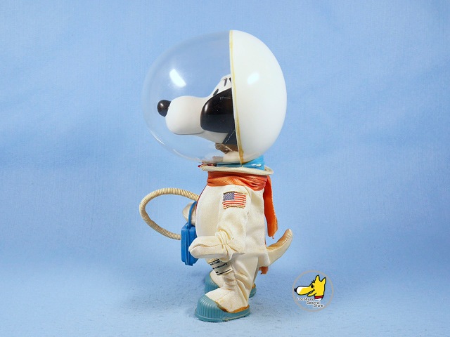 ビンテージ Determined 69 スヌーピー アストロノーツ 1st ジッパータイプ ビンテージ ピーナッツ ドール ぬいぐるみ ポケットドール Locohana General Store