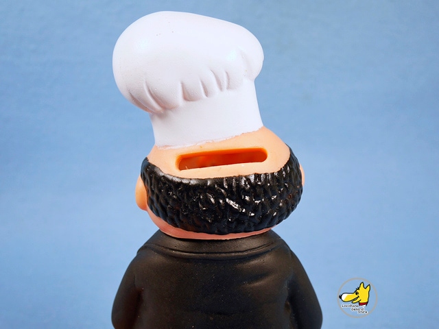 ビンテージ マジックシェフ Magic Chef 企業物 ソフビ人形 ビンテージ マジックシェフ コインバンクフィギュア アドバタイジング