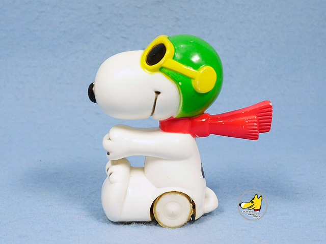 ぐ*ん様 AVIVA社製　スヌーピー　フライングエース　ビンテージトイ AVIVA フライングエース スヌーピー 1970s DIECAST METAL TOY 飛行機