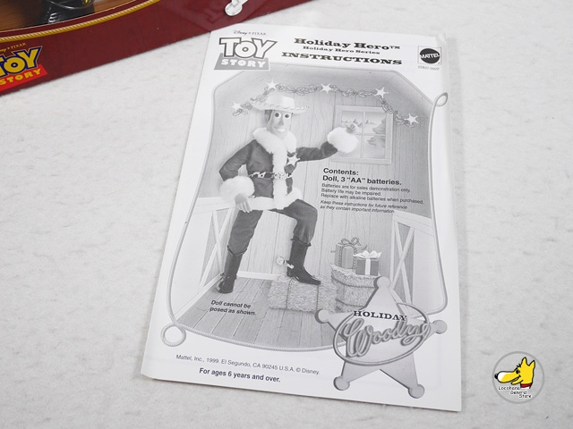 TOY STORY 1997年 HOLIDAY WOODY トイストーリー ホリデー ウッディ