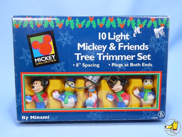 ビンテージ ディズニー Mickey & Friends イルミネーション 10ライト