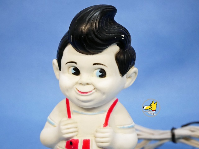 ビンテージ '70s BIG BOY ビックボーイ ポータブル ランプ 大阪スペシャル BIG BOBS 1970’s BOY ランプ ビンテージ ソフビ ビッグボーイ ノベルティグッズ