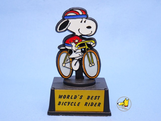 ビンテージ Aviva 1970～80's スヌーピー トロフィー WORLD'S BEST