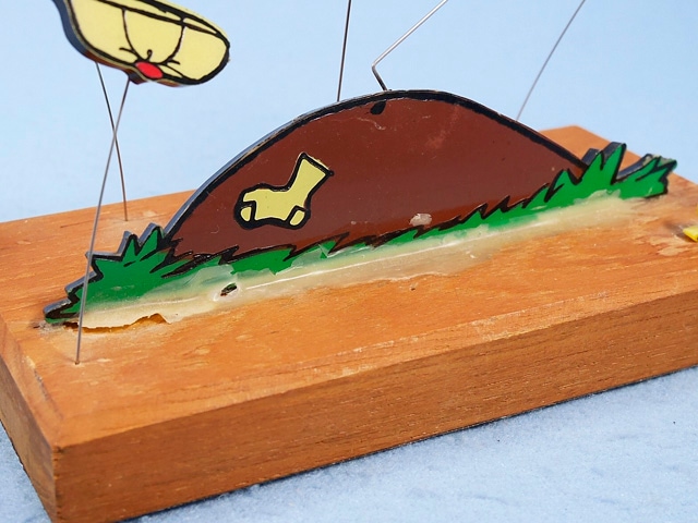 ビンテージ Aviva 1971～72 スヌーピー Wood Base トロフィー Sparkies